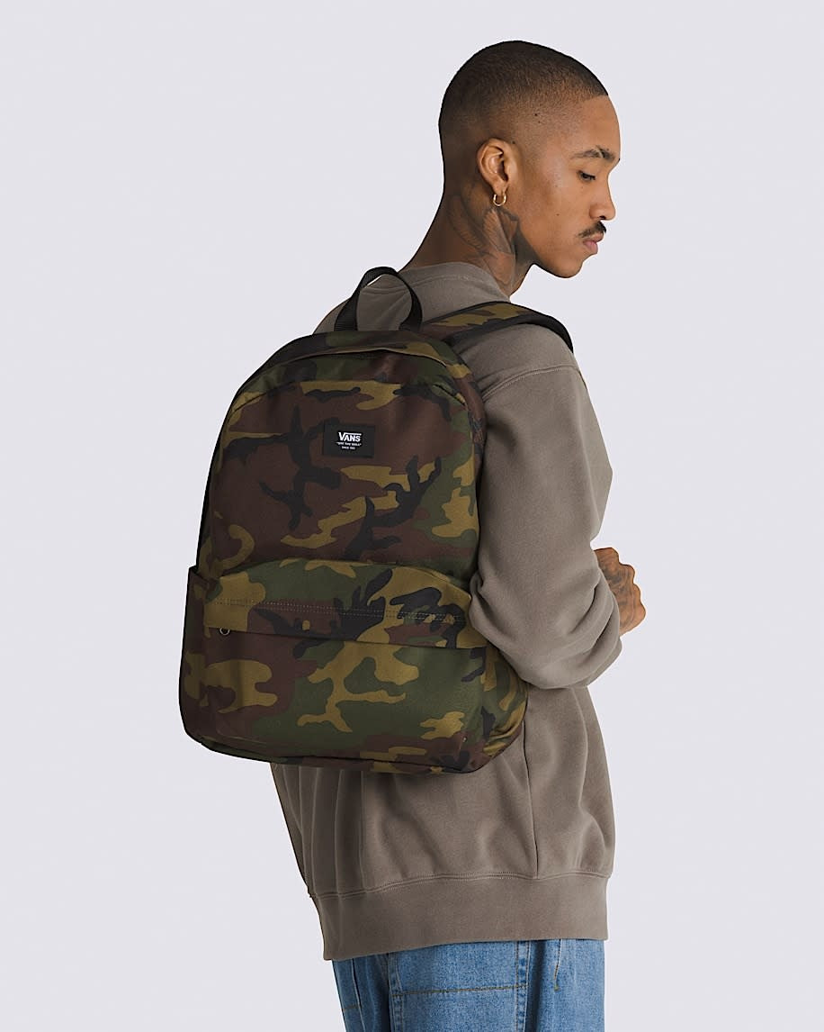 Vans Old Skool Backpack (Mens) | Classic Camo