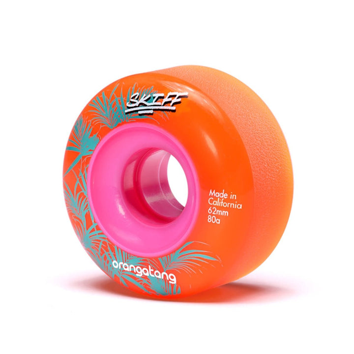 Orangatang Skiffs Wheels | Orange 80A 62mm