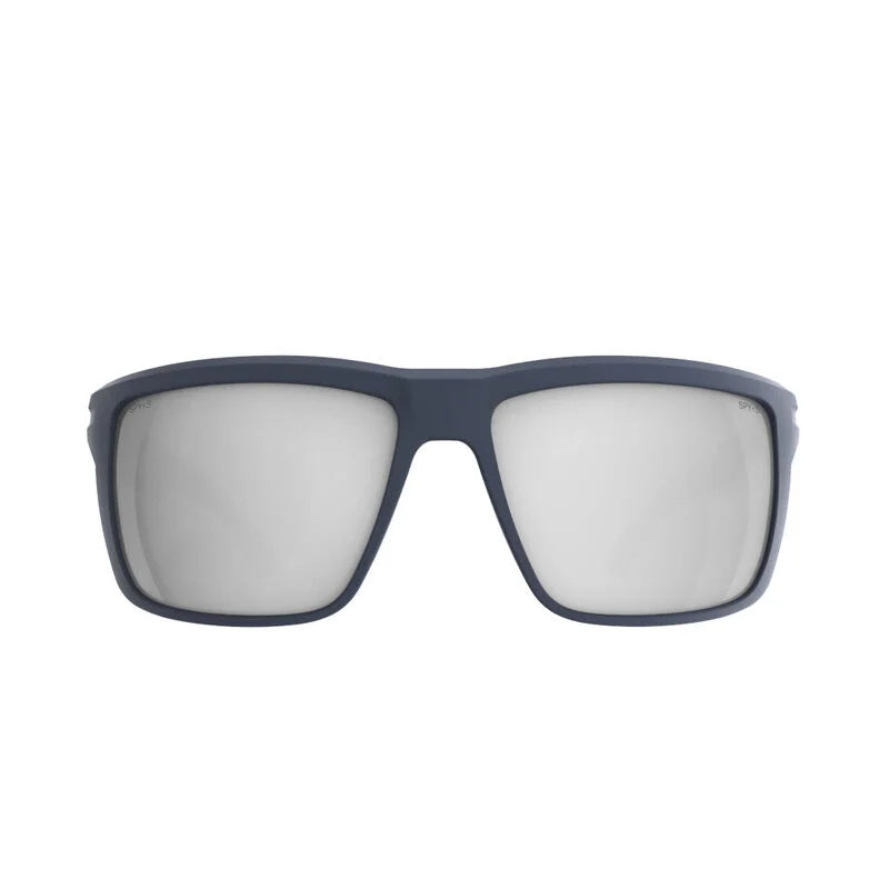 Spy Overhaul Matte Steel Blue | Happy Gray Polar Platinum Mirror