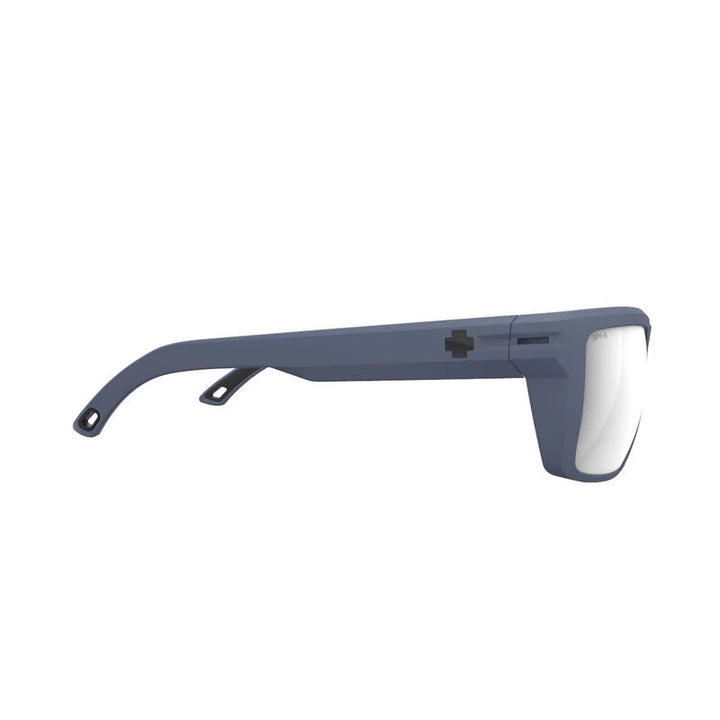 Spy Overhaul Matte Steel Blue | Happy Gray Polar Platinum Mirror