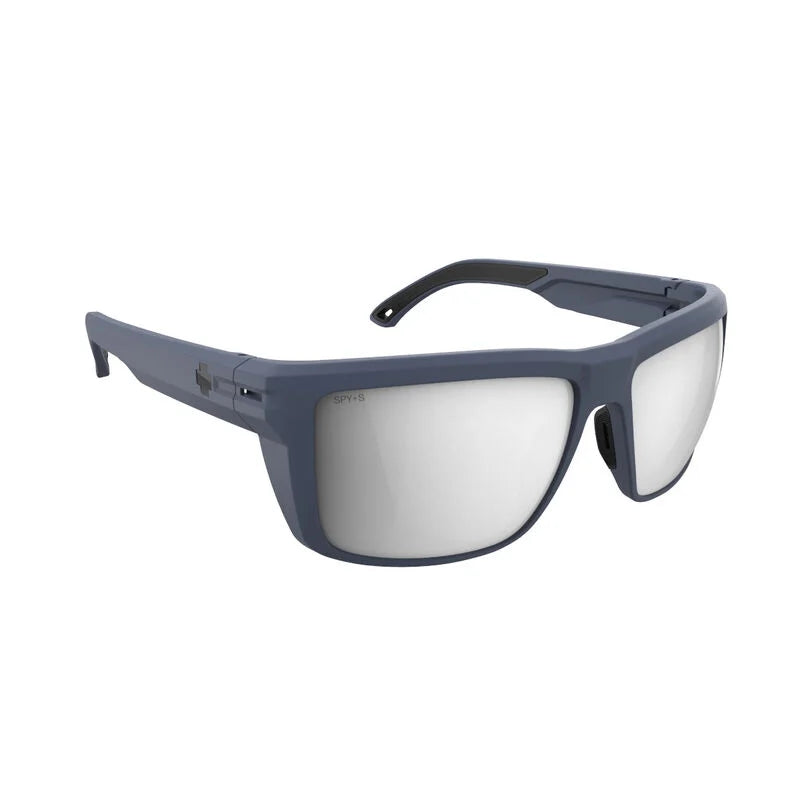 Spy Overhaul Matte Steel Blue | Happy Gray Polar Platinum Mirror