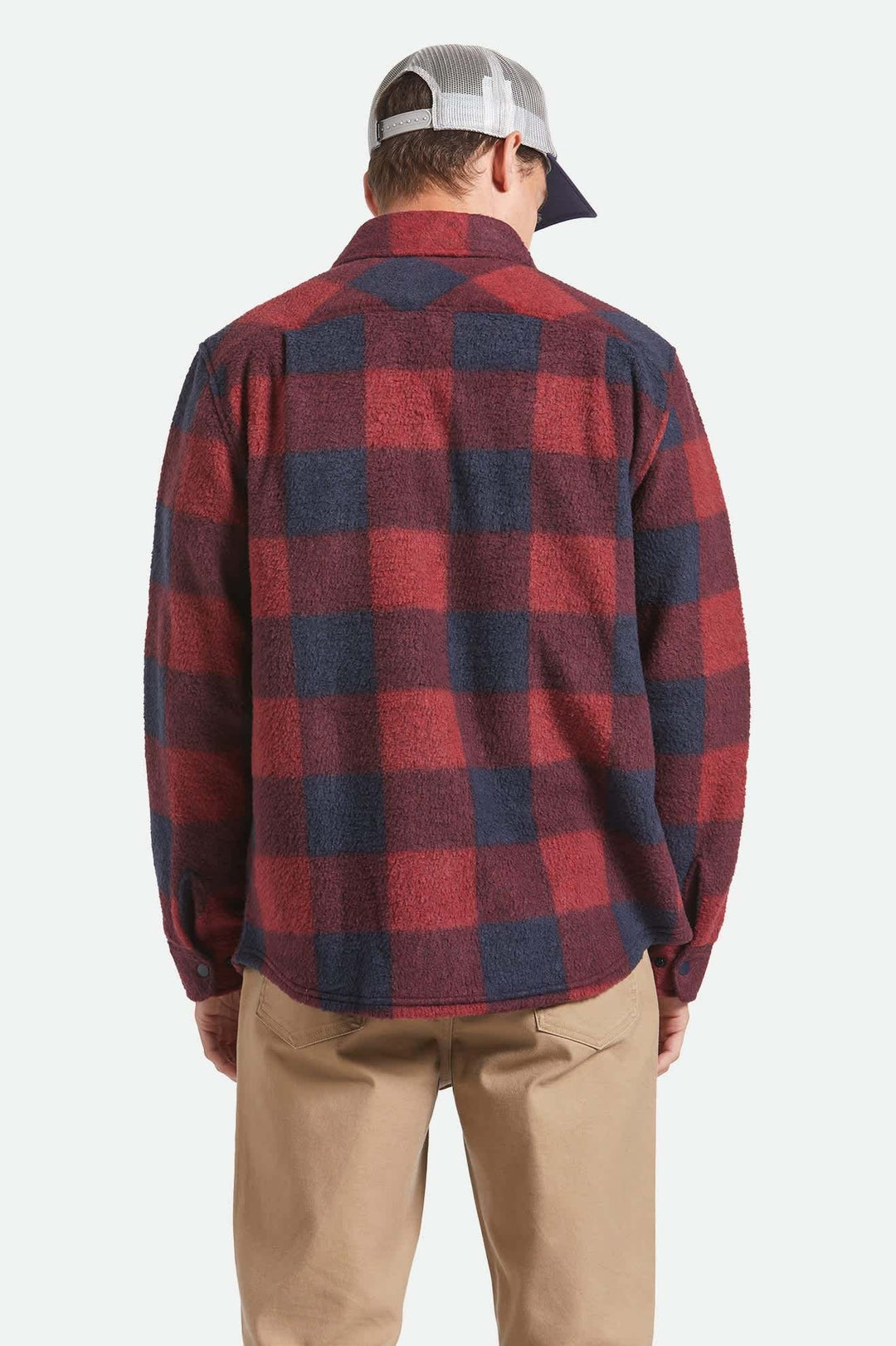 Brixton Bowery Long Sleeve Arctic Stretch (Men&