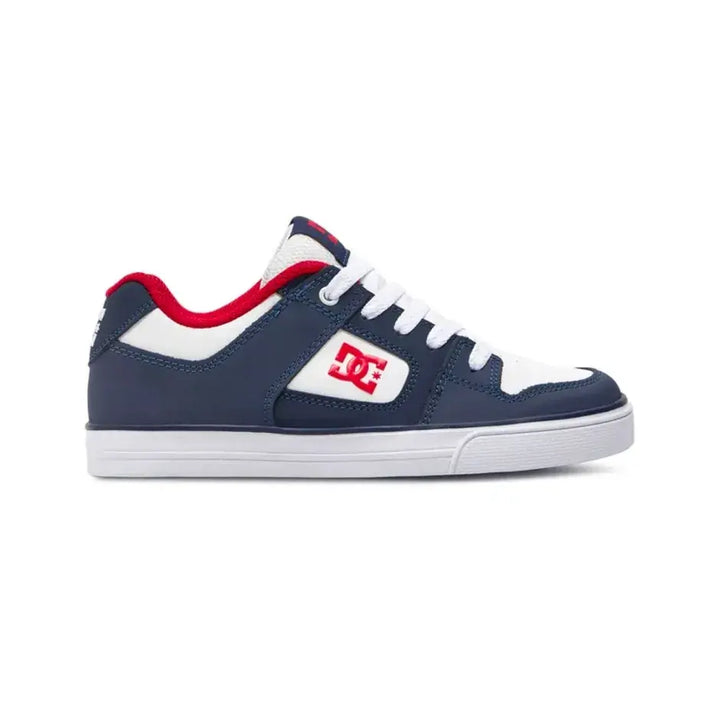 DC Pure Youth Shoes | Dc Navy/Ath Red
