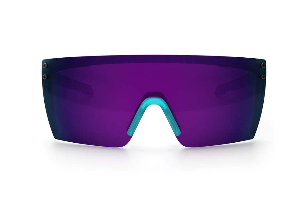 Heatwave Performance Lazer Face Z87+ Aqua Frost | Dark Ultra Violet Lens