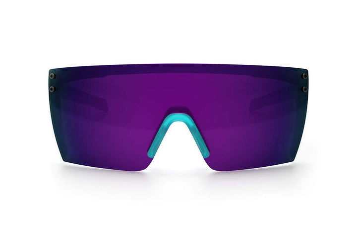 Heatwave Performance Lazer Face Z87+ Aqua Frost | Dark Ultra Violet Lens