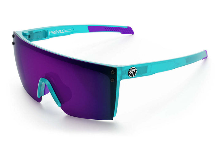 Heatwave Performance Lazer Face Z87+ Aqua Frost | Dark Ultra Violet Lens
