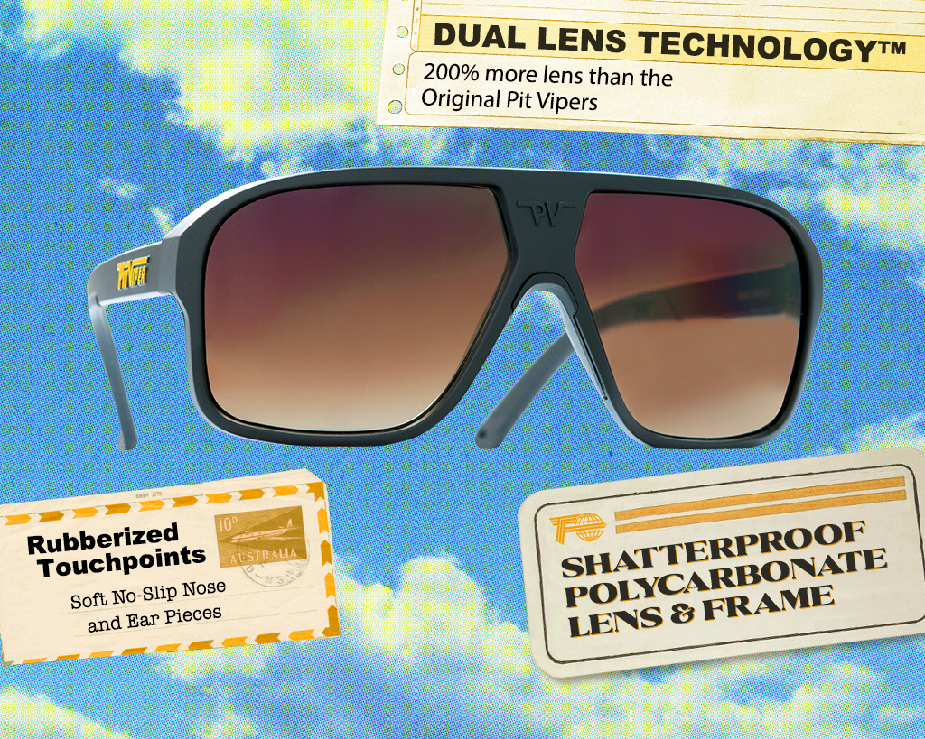 Pit Viper The Flight Optics Exec | Brown Fade