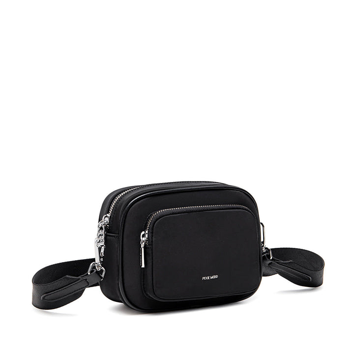 Pixie Mood Daisy Crossbody | Black Nylon