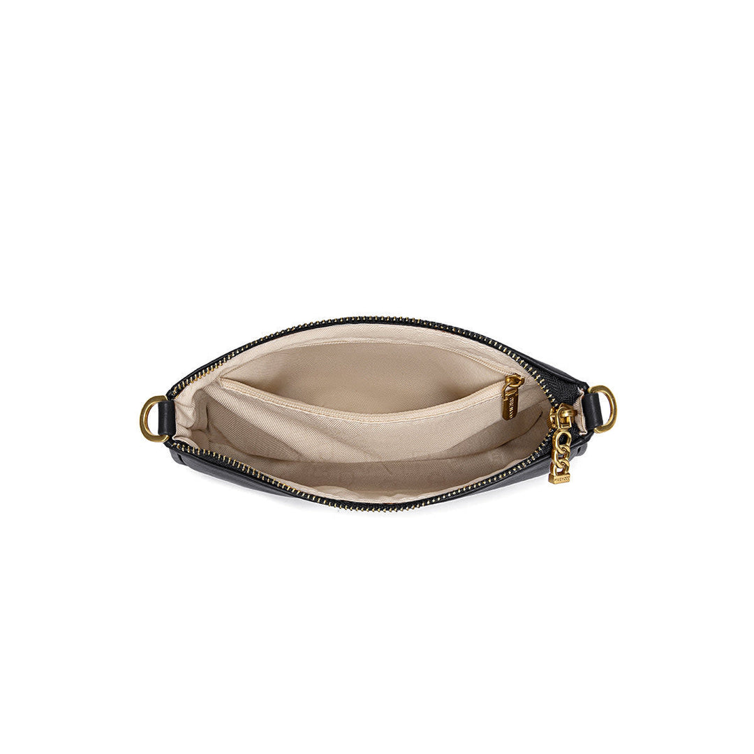 Pixie Mood Francine Chain Crossbody | Black (Recycled)