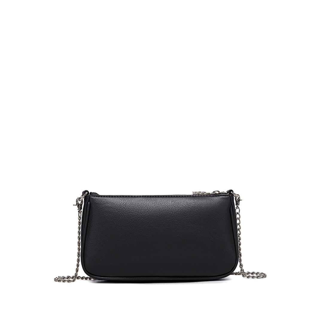 Pixie Mood Francine Chain Crossbody | Black (Recycled)