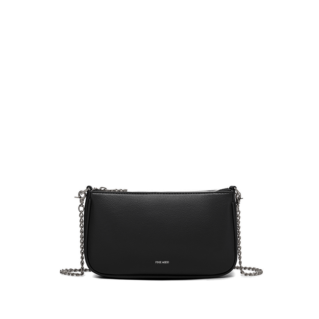 Pixie Mood Francine Chain Crossbody | Black (Recycled)