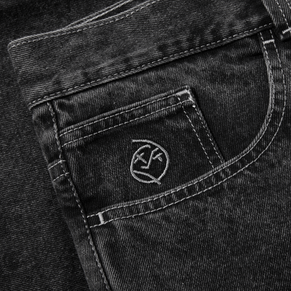Polar Big Boy Jeans | Silver/Black