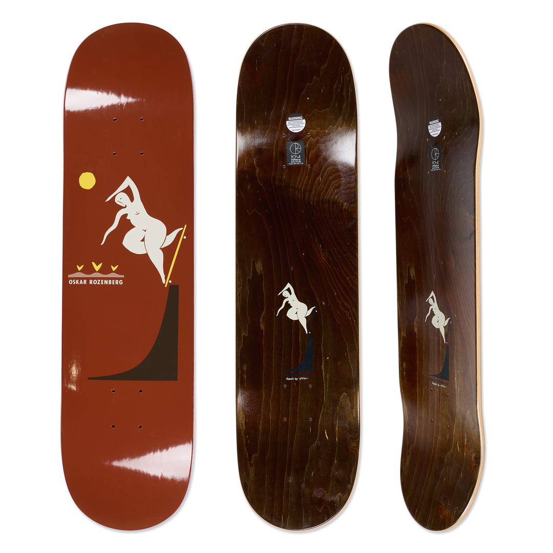 Polar Oskar Rozenberg Bs Noseblunt | Burnt Red