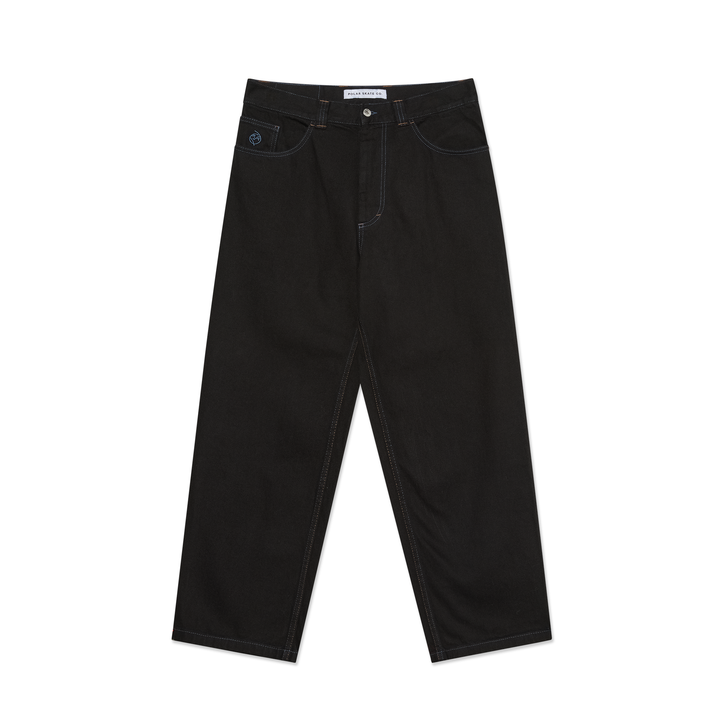 Polar Big Boy Pants | Black/Blue Stitch