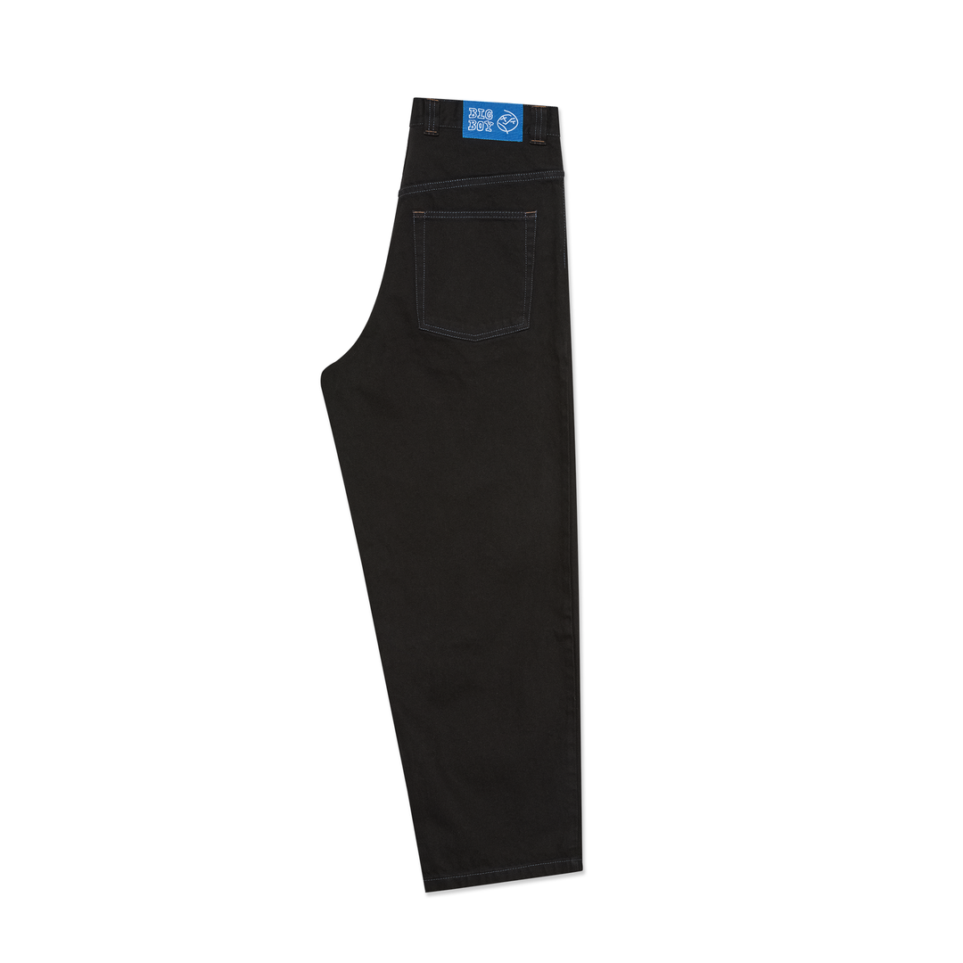 Polar Big Boy Pants | Black/Blue Stitch