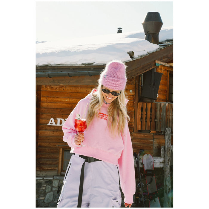 Notice The Reckless Womens Cropped Hoodie