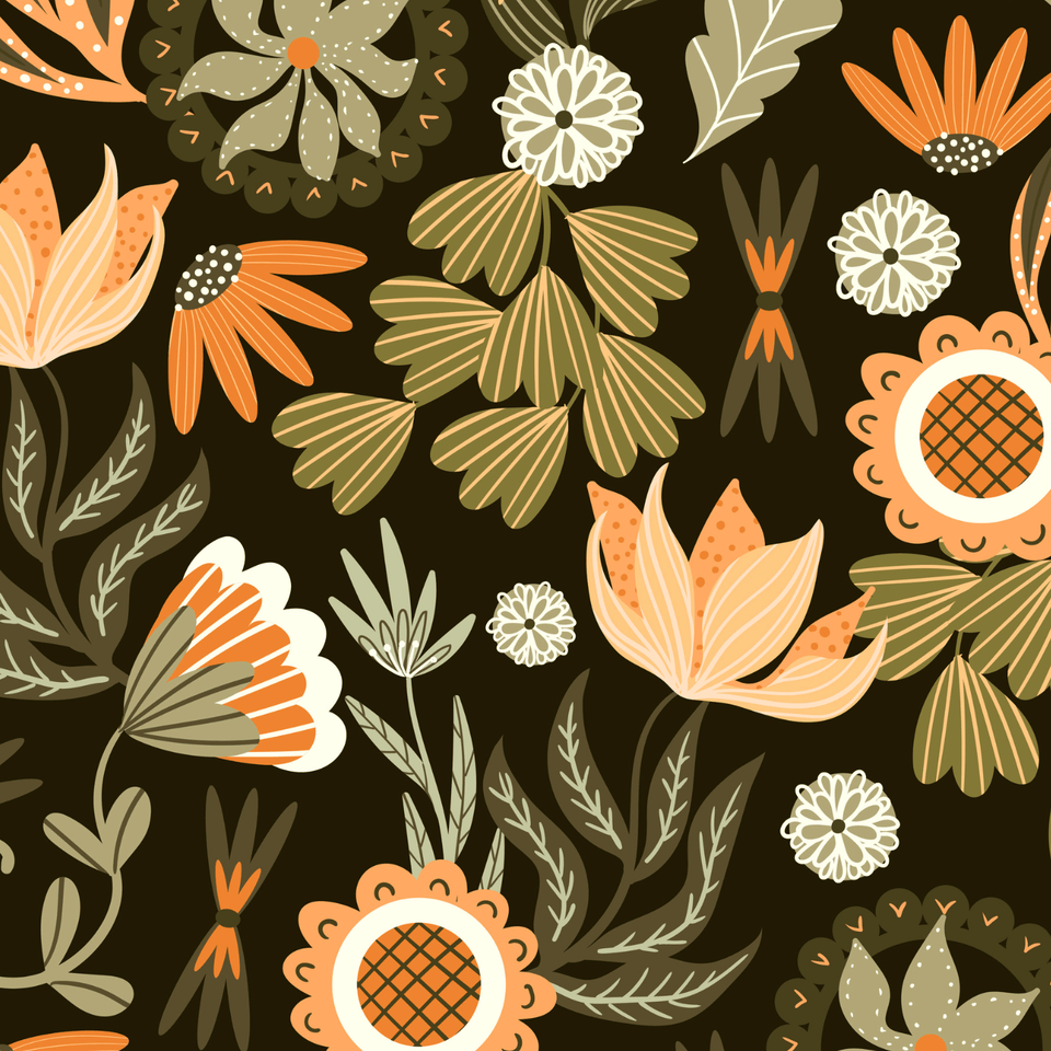 Devon + Lang Katrina French Bikini (Womens) | Fall Florals