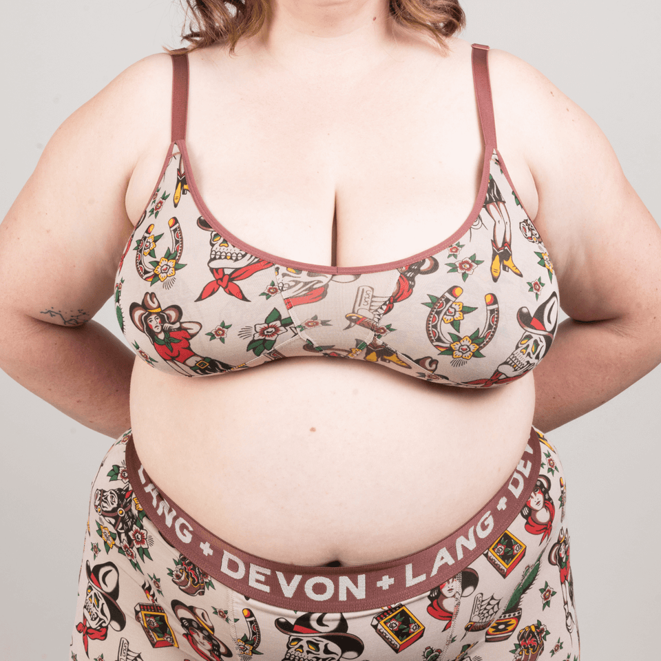Devon + Lang Bria Bralette (Womens) | Vintage Outlaw