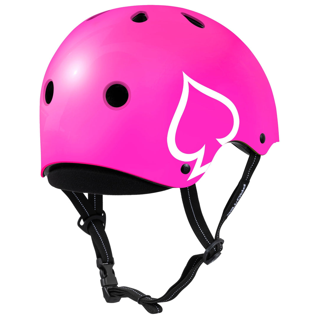 Pro Tec Low Pro Helmet | Pink Gloss