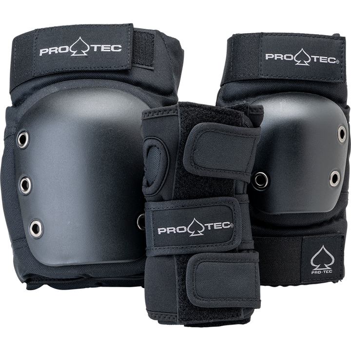 Pro Tec Street Pad Set-3Pk | Black