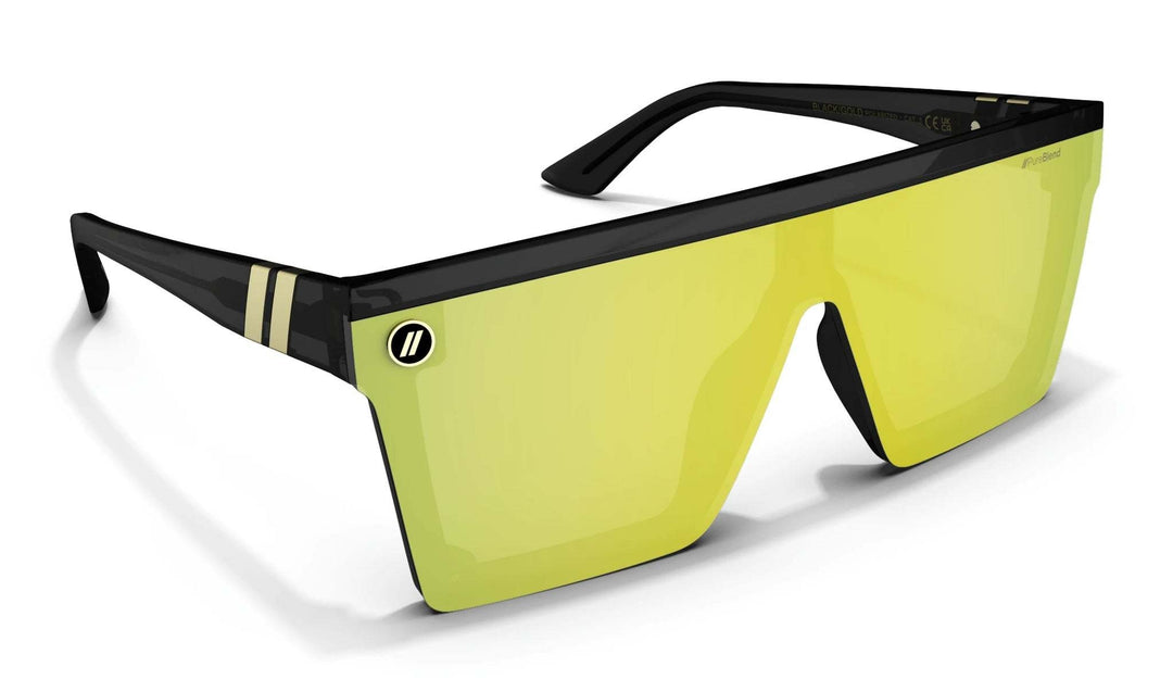 Blenders Providence Dx Black/Gold | Gold Yellow Polarized