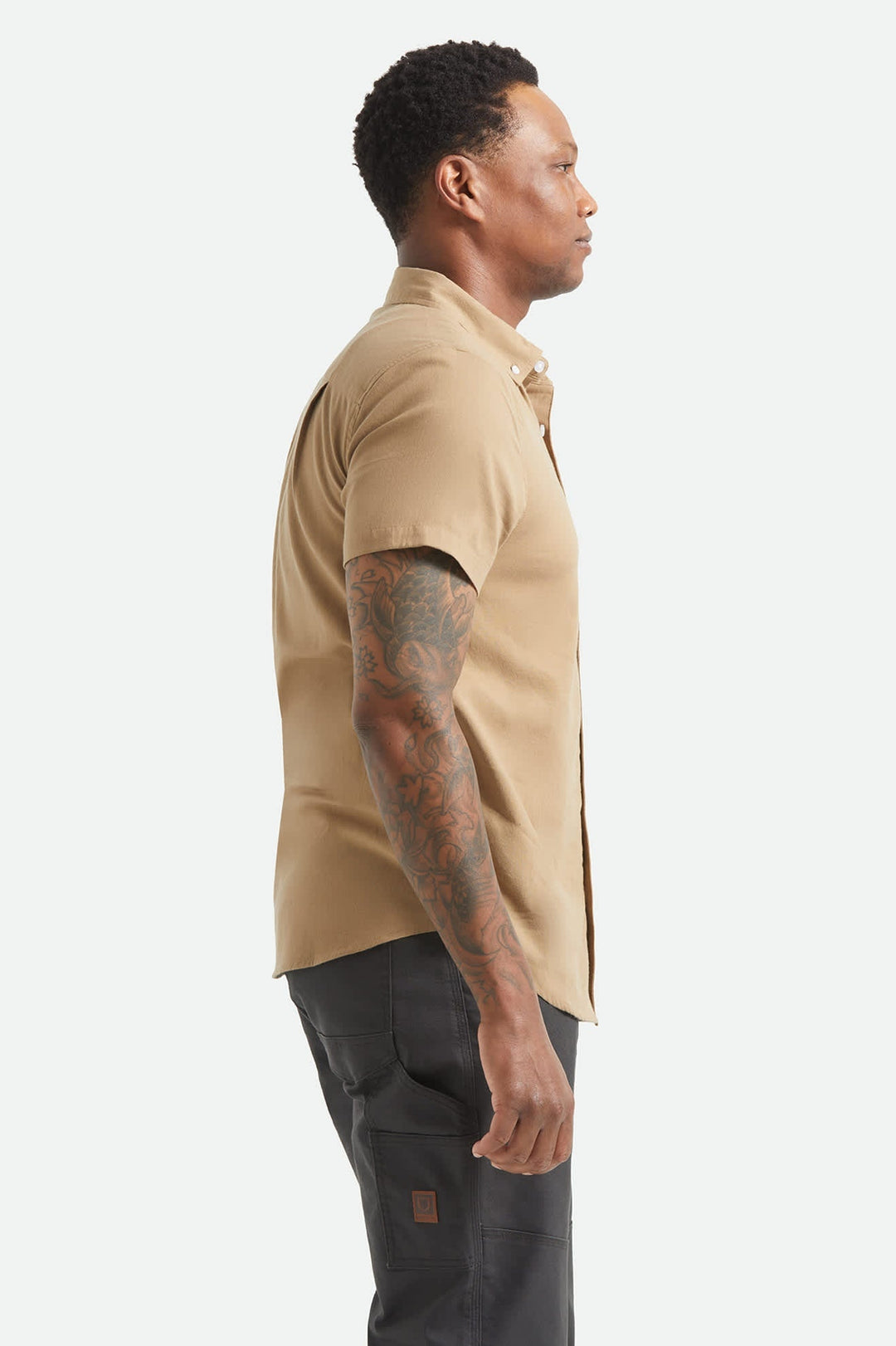 Brixton Sanford Oxford Short Sleeve Woven (Men&