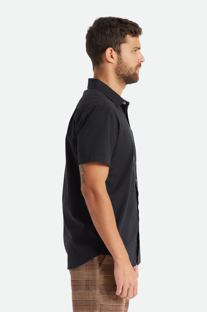 Brixton Charter Oxford Short Sleeve Woven (Men&