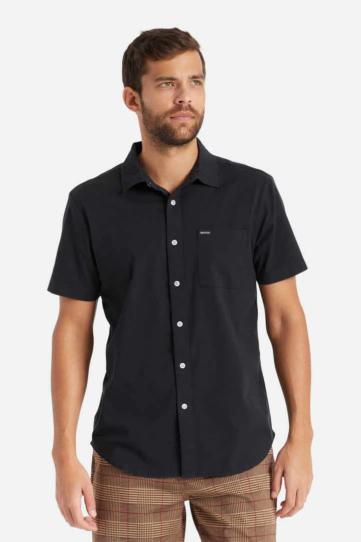 Brixton Charter Oxford Short Sleeve Woven (Men&