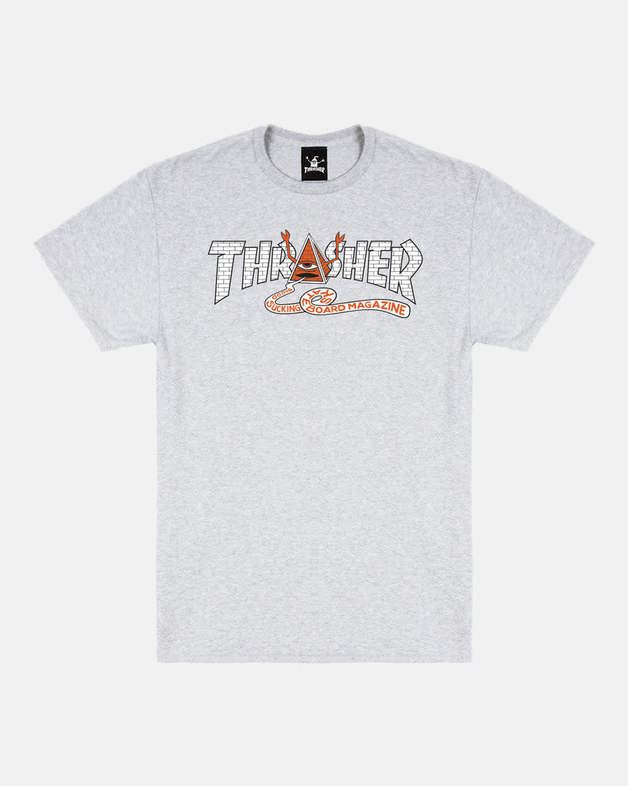 Thrasher X Toy Machine Pyramid Tee (Men&