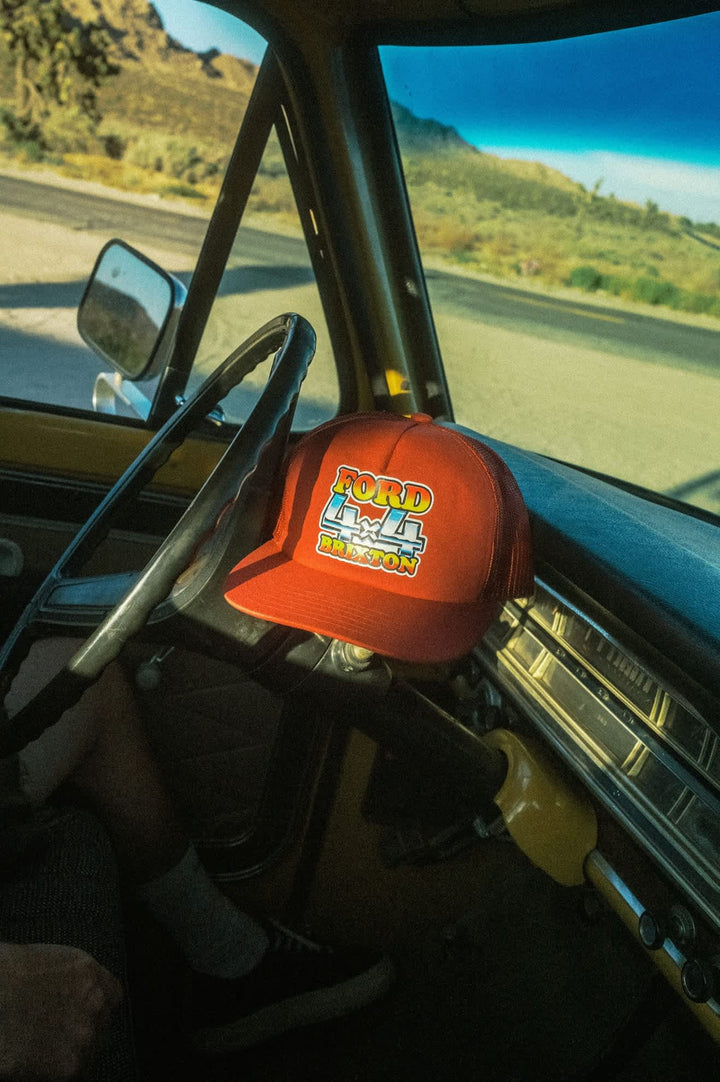 Brixton Ford 4X4 Chrome Trucker Hat