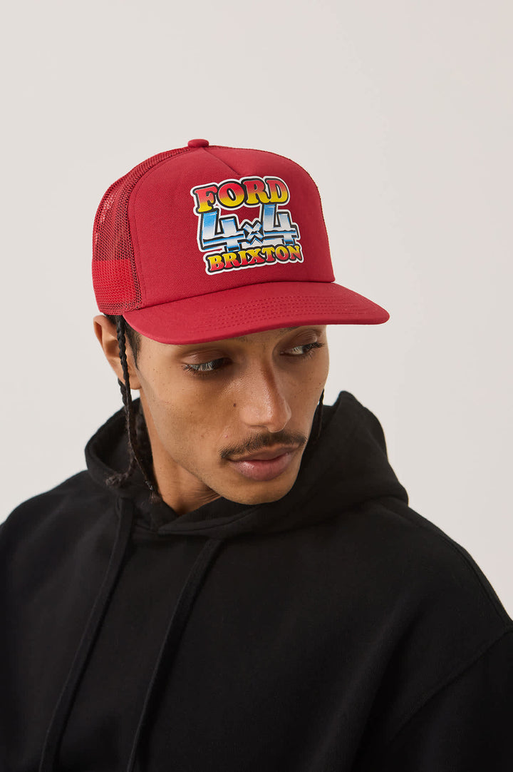 Brixton Ford 4X4 Chrome Trucker Hat