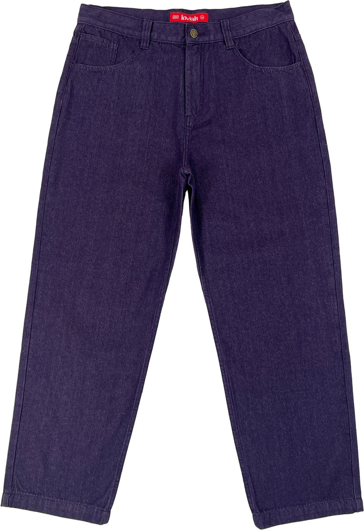 Loviah 1990 Baggy Denim (Mens) | Purple Wash