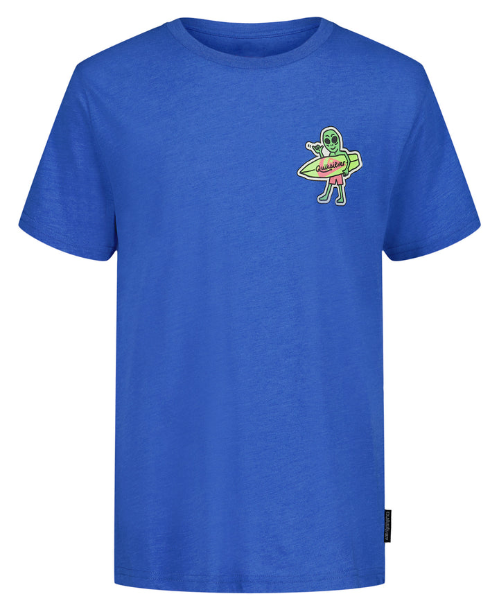 Quiksilver Sticker Ss (Youth) | Nebulas Blue Heath