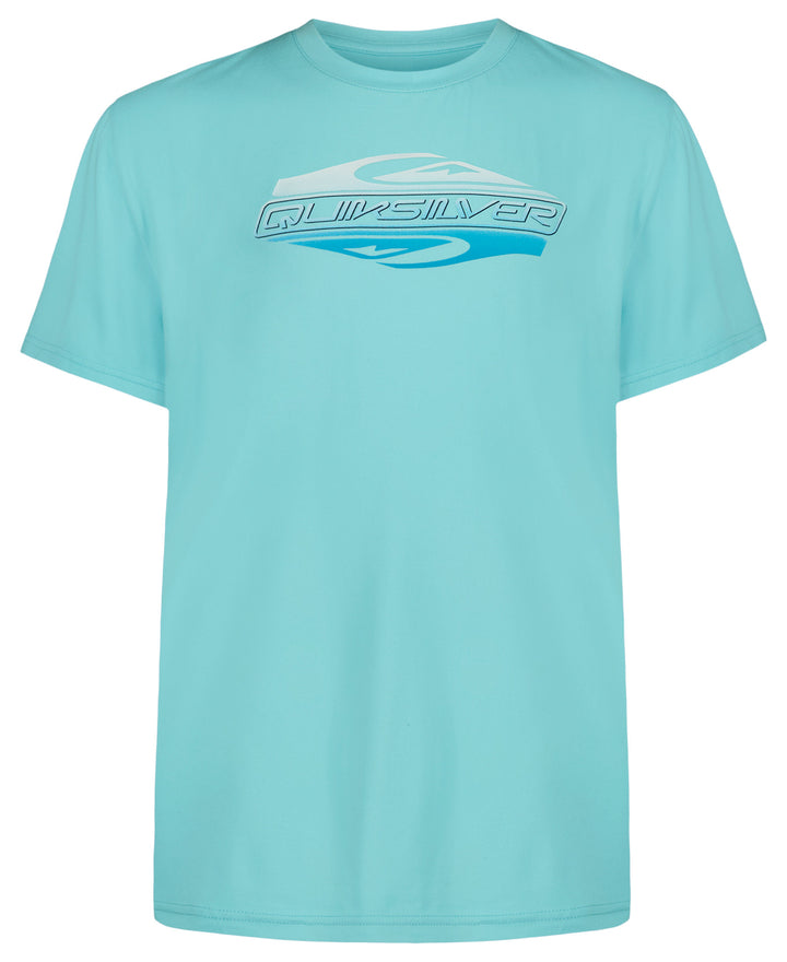 Quiksilver Omni Yin Short-Sleeve Surf Tee (Youth) | Angel Blue