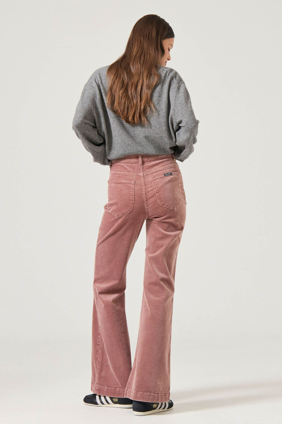 Rollas Eastcoast Flare Cord (Womens) | Rosewood