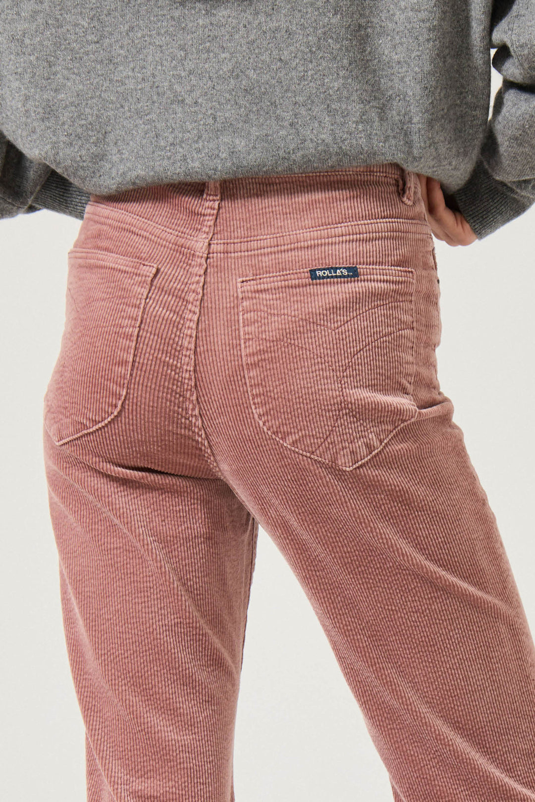 Rollas Eastcoast Flare Cord (Womens) | Rosewood