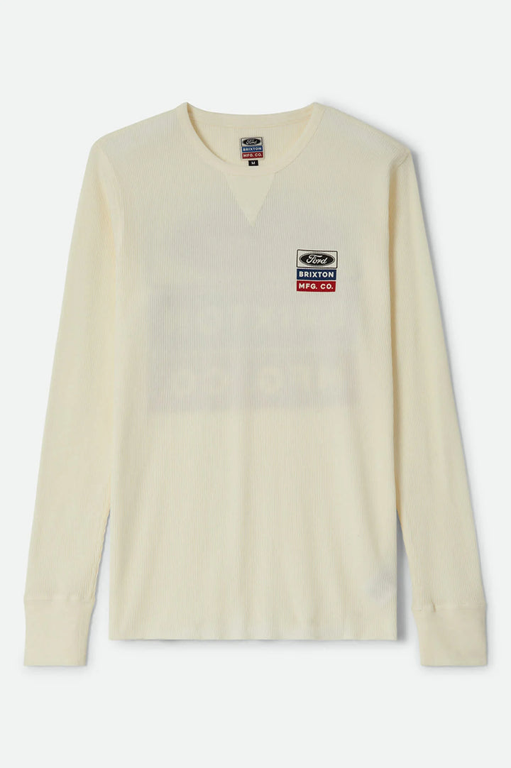 Brixton Mens Ford Service Dept Waffle L/S