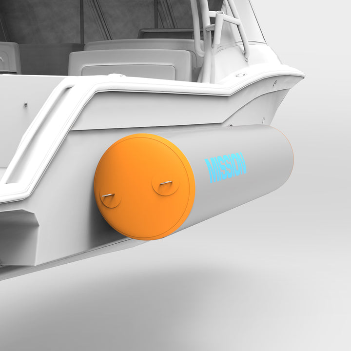 Mission Titan Boat Tie-Up Fender- 24" | Grey