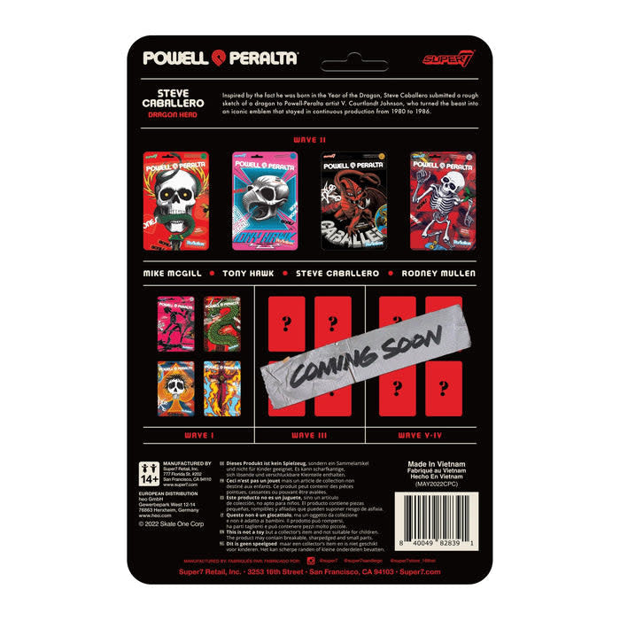 Powell Figurine Steve Cabellero | Dragon Head