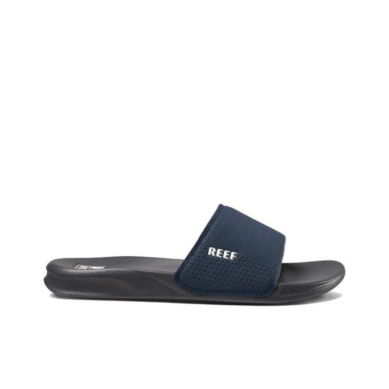 Reef One Slide (Mens) | Navy/White