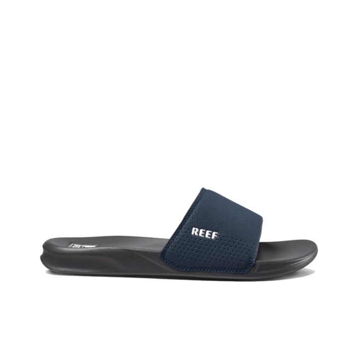 Reef One Slide (Mens) | Navy/White