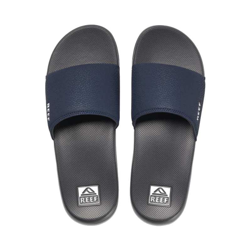 Reef One Slide (Mens) | Navy/White