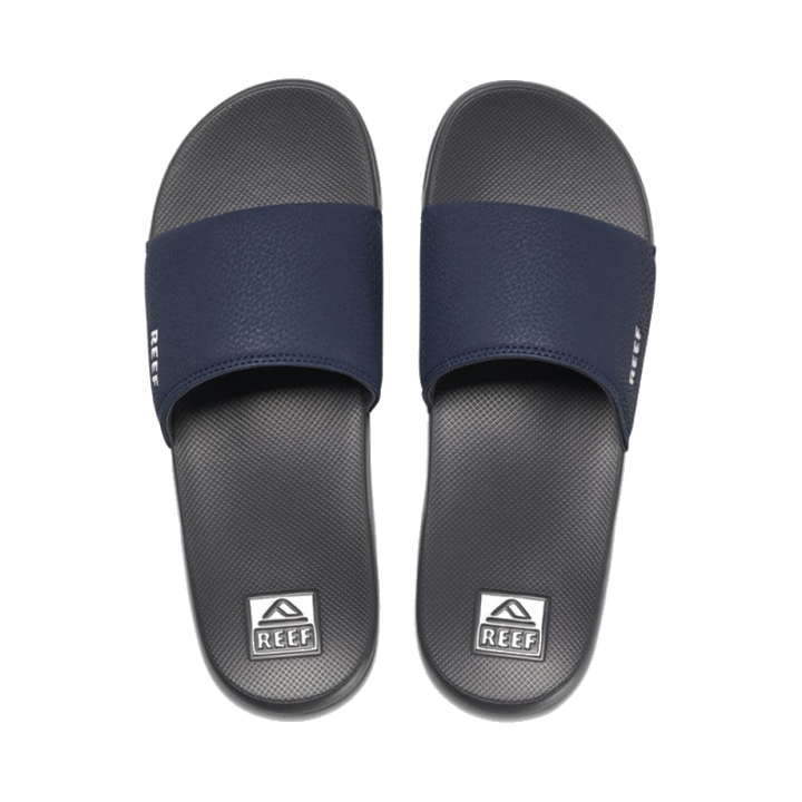 Reef One Slide (Mens) | Navy/White