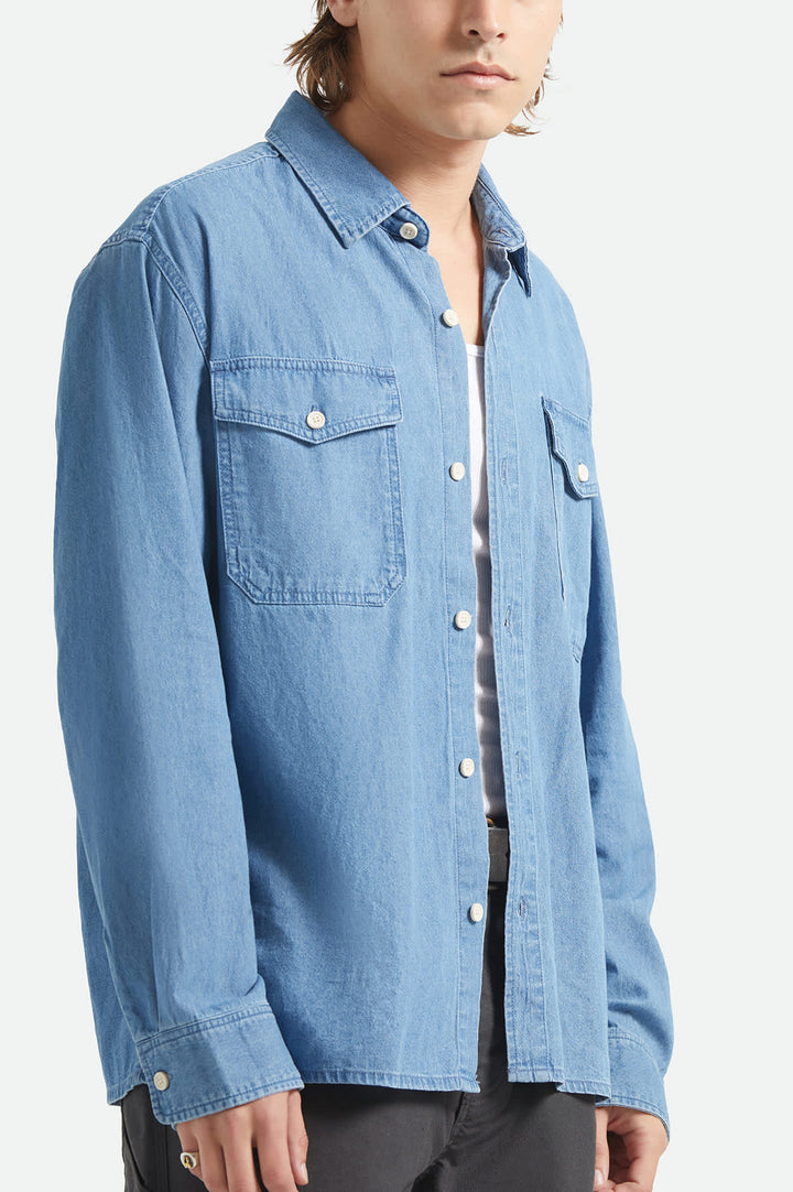 Brixton Waylon Lightweight Overshirt (Men&