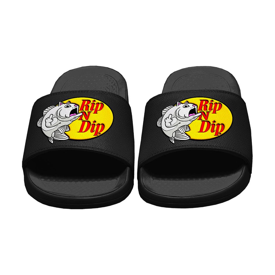 Rip N Dip Slides Cat Fish (Mens) | Black