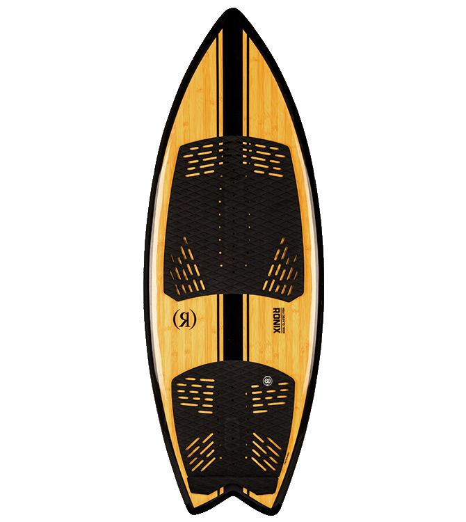 Ronix Koal Classic Fish Surf 2026 (Mens) | Glossy Black/Bamboo
