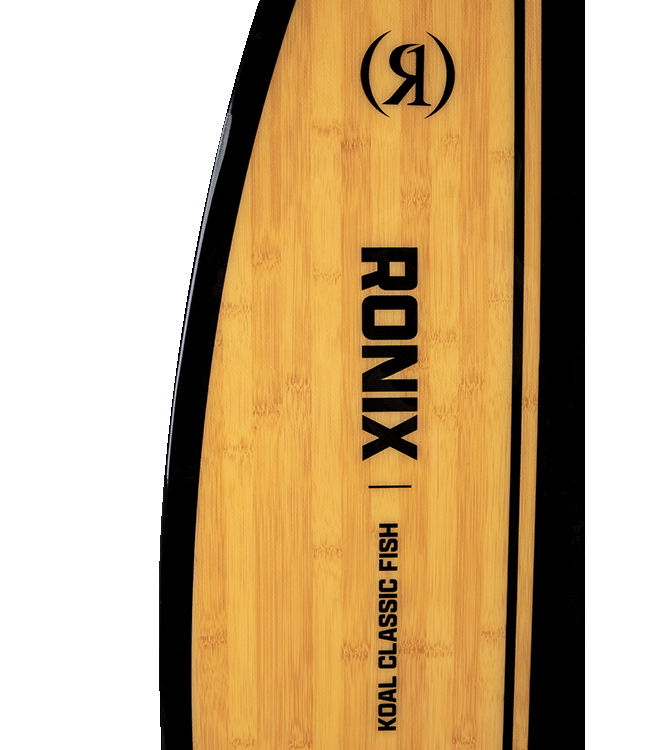 Ronix Koal Classic Fish Surf 2026 (Mens) | Glossy Black/Bamboo