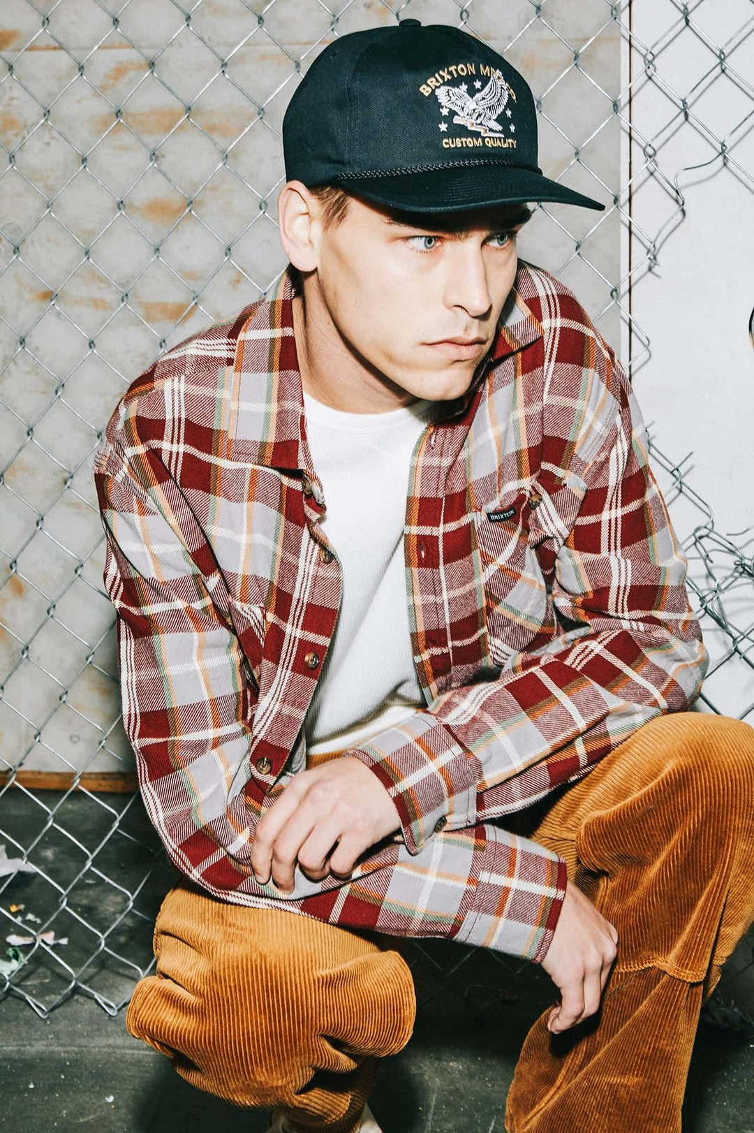 Brixton Vintage Wash Flannel (Men&