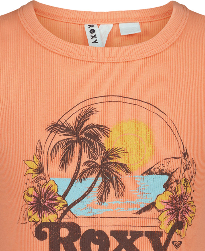 Roxy Vamos Tank (Youth) | Peach Pink