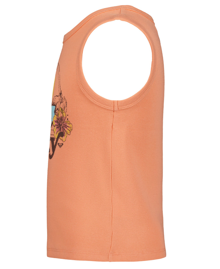 Roxy Vamos Tank (Youth) | Peach Pink
